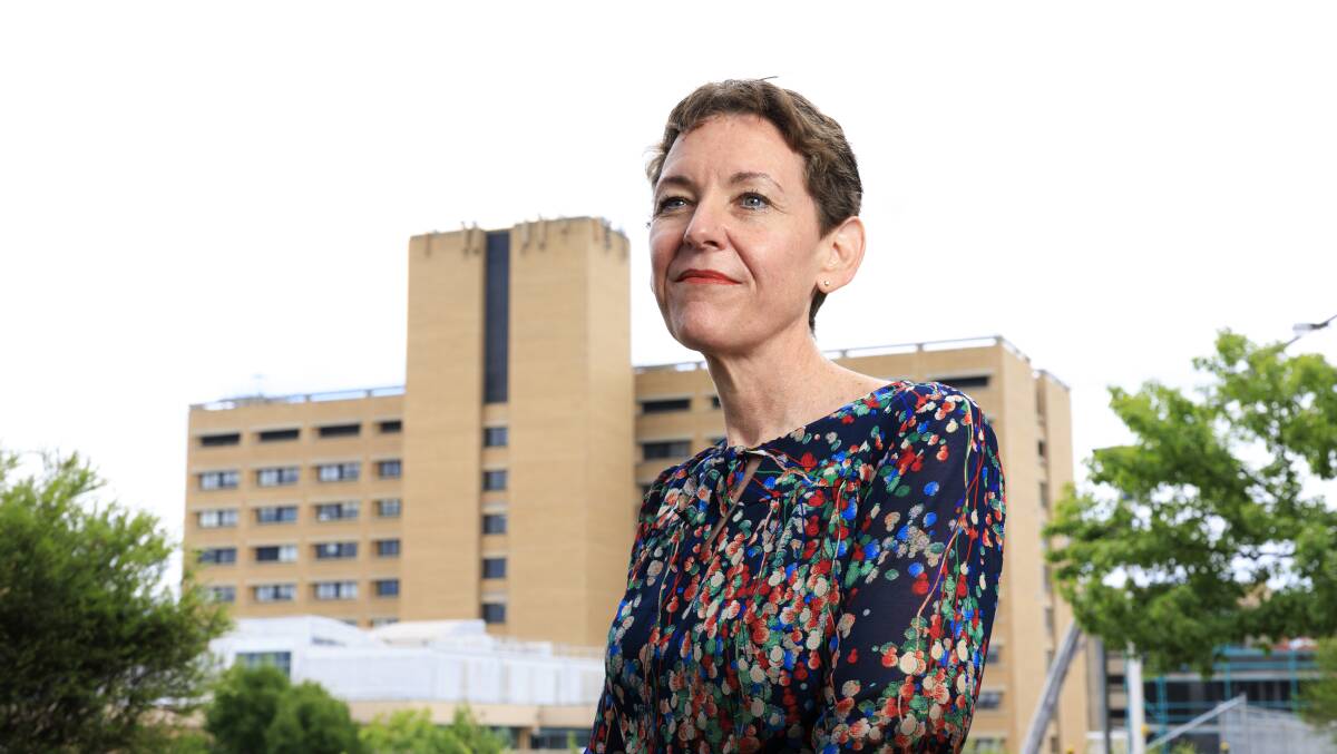 Canberra Health Services acting chief executive Janet Zagari. Picture by Keegan Carroll 