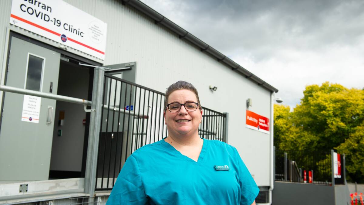Rachel Backhouse said the clinic in Garran would remain open for as long as it is needed. Picture: Elesa Kurtz 