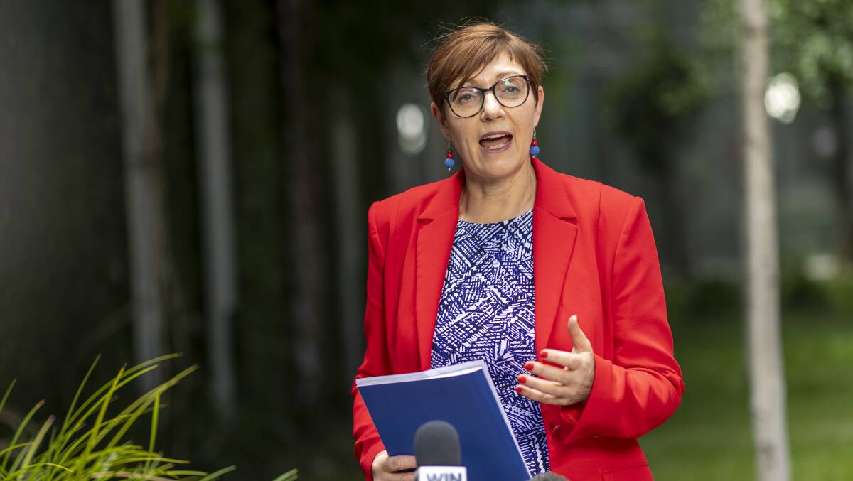 Health Minister Rachel Stephen-Smith said officials were already working on changing parts of the ACT's voluntary assisted dying bill. Picture by Gary Ramage 