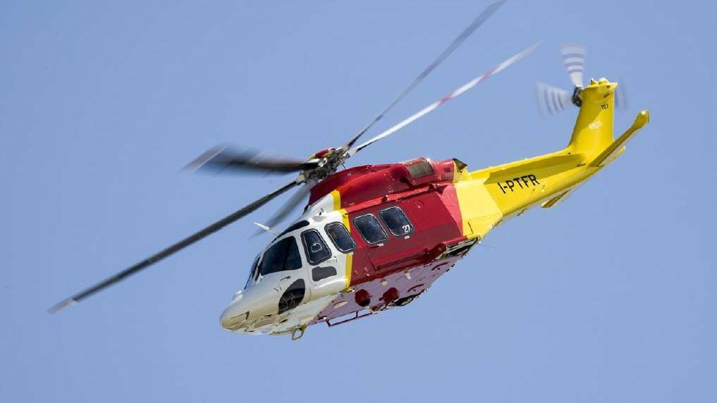 He was airlifted to Royal North Shore Hospital, where he remains in a critical condition.