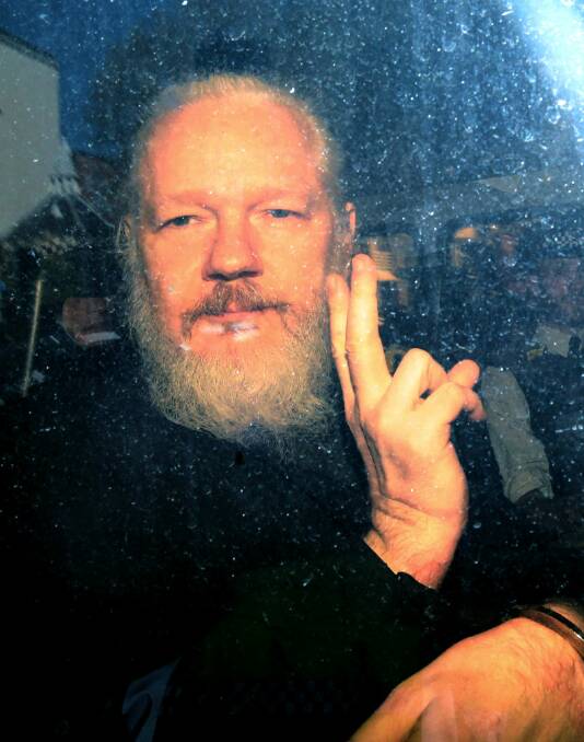 Julian Assange is believed to be in mental and physical ill-health. Picture: Getty Images
