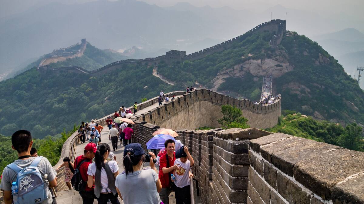 Foreign tourists should be thinking twice about travelling to China. Picture: Shutterstock