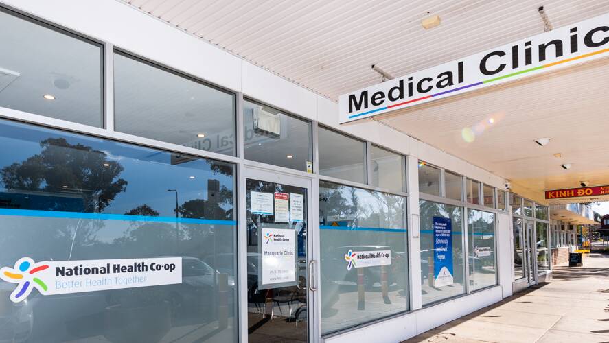 National Health Co-op runs eight clinics across Canberra. Picture: Supplied