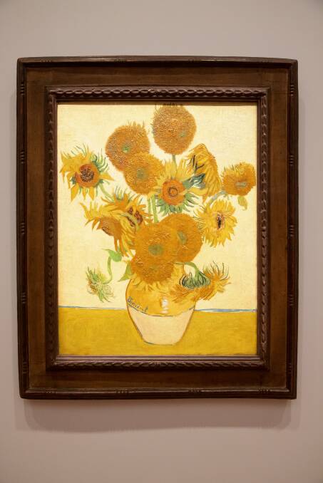 Vincent van Gogh's "Sunflowers". Picture: Sitthixay Ditthavong