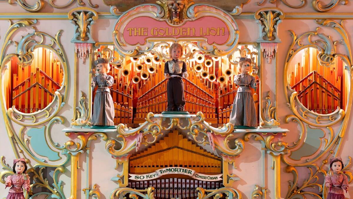 A Dutch street organ at Fairground Follies. Picture: Adam McGrath