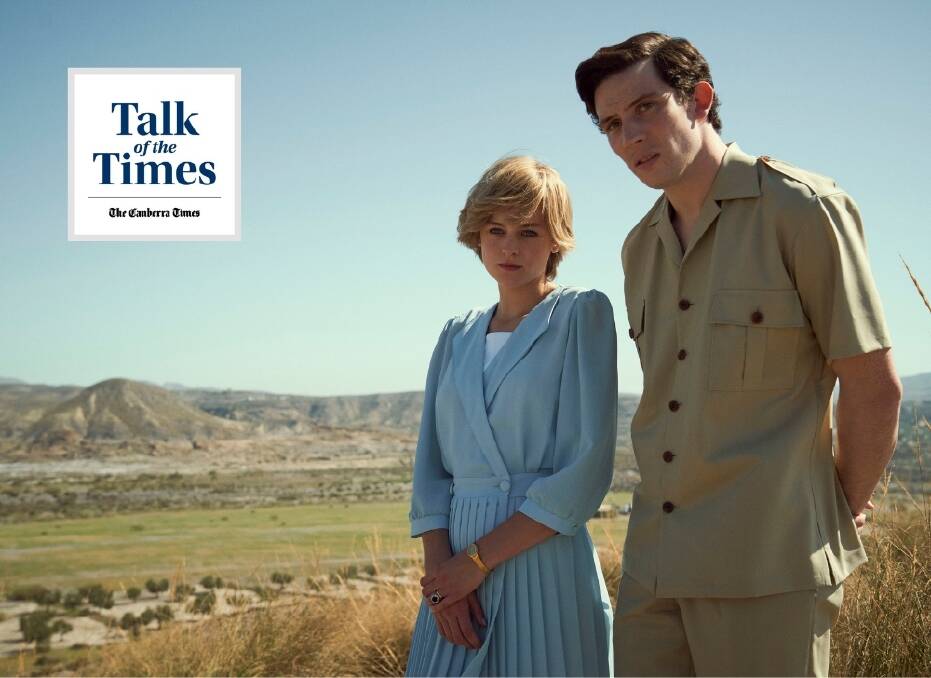 Princess Diana (Emma Corrin) and Prince Charles (Josh O'Connor) in episode 4 of The Crown, which took the royal couple to Australia. Picture: Netflix