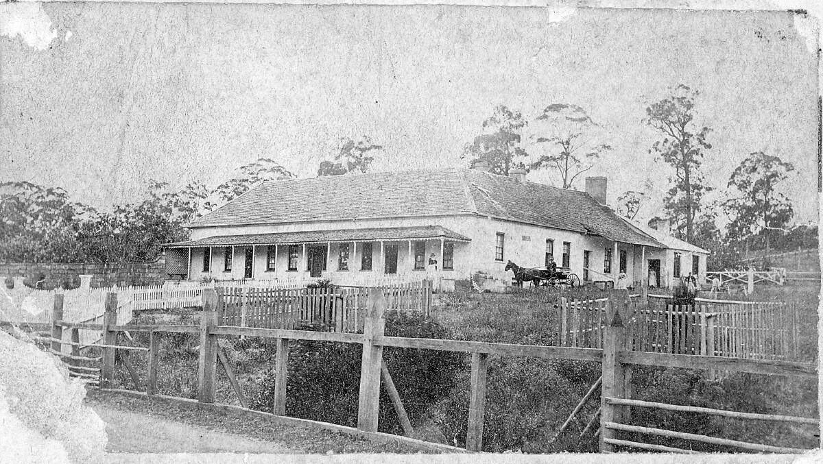 The Fitzroy Inn photographed in 1869. Picture: P. Law/Fitzroy Inn