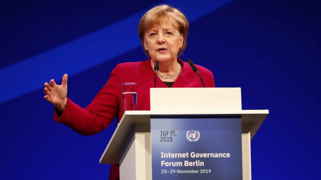 German Chancellor Angela Merkel's resilience is to be admired. Picture: Getty Images