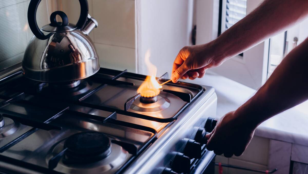 Two million Australian households rely on gas for in-home cooking, hot water and/or heating. Picture Shutterstock