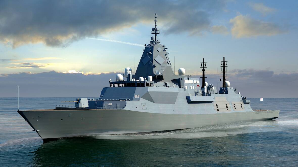 The Hunter Frigate Class will have elaborate defensive systems but not many missiles. Picture: Creative Commons