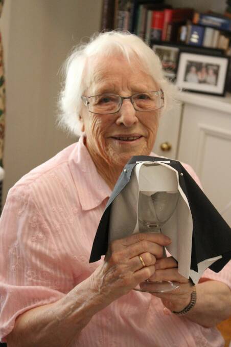 Sister Elizabeth on her 90th birthday. Picture: Supplied