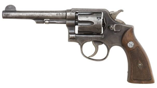 An example of a Smith & Wesson .38/200 revolver. Picture: Supplied