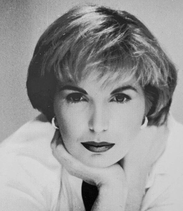 Catherine Job's ABC promotional photo in 1985. Picture: ABC