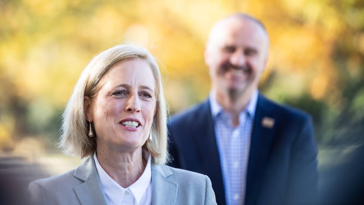 Labor Senator Katy Gallagher has been critical of the Coalition's refusal to waive the ACT's housing debt. Picture: Karleen Minney