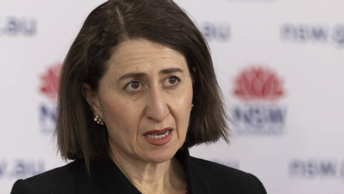 Gladys Berejiklian and her NSW government is affected by its own corruption scandals. Picture: Getty Images