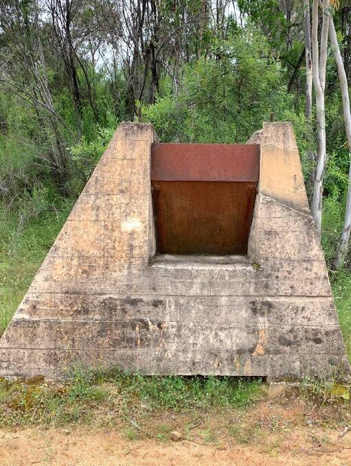 The mystery object at Mt McDonald. Picture: Heather McInnes