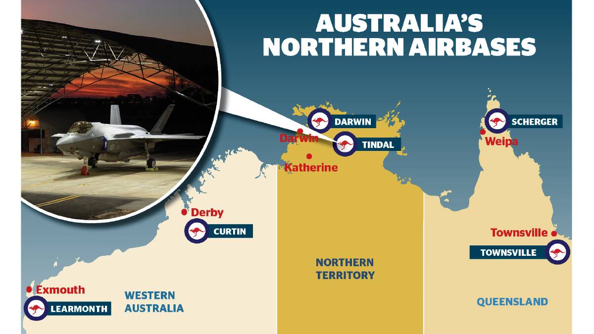 Australia's northern bases need urgent attention. Picture Department of Defence