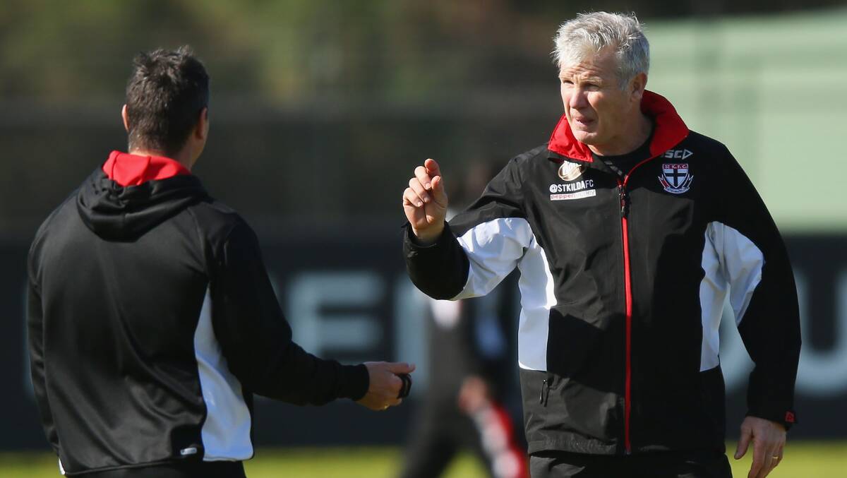 Former St Kilda player and ex-Richmond coach Danny Frawley. Picture: Getty Images