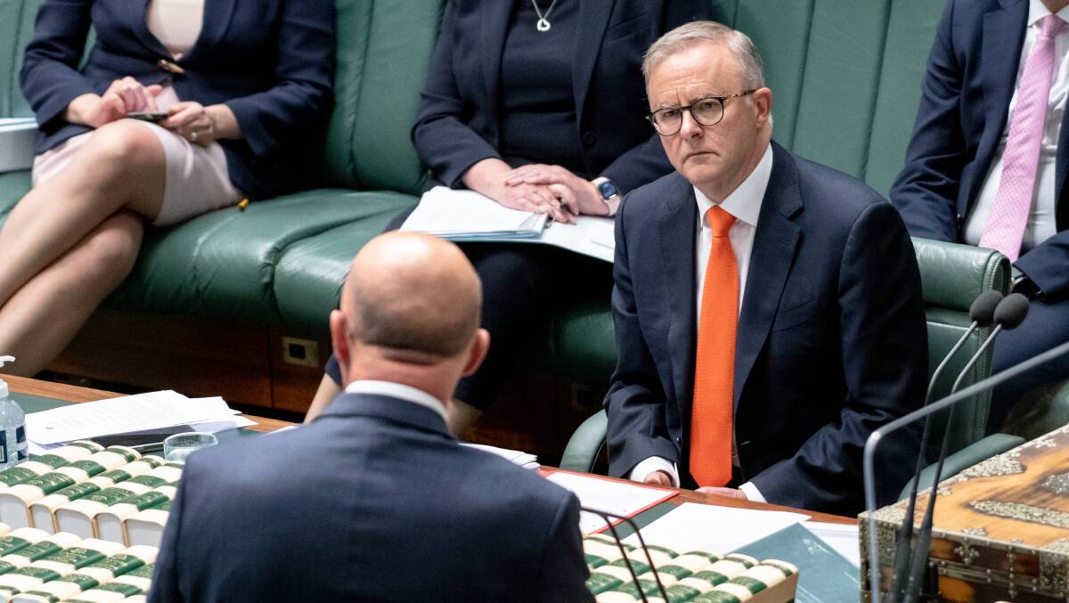 Both Anthony Albanese and Liberal leader Peter Dutton will be nervous about the Aston byelection. Picture by Elesa Kurtz 
