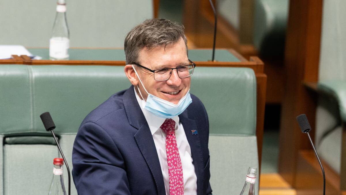 Alan Tudge has stood aside from his portfolio pending an investigation. Picture: Sitthixay Ditthavong