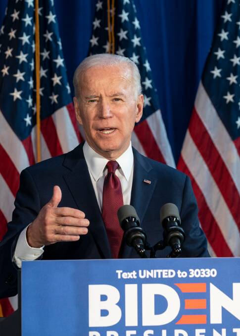 US Presidential hopeful Joe Biden. Picture: Shutterstock