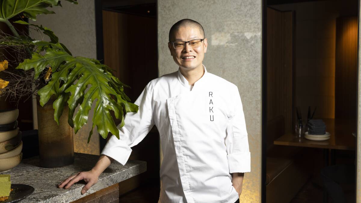 Raku owner and chef Hao Chen. Picture: Keegan Carroll
