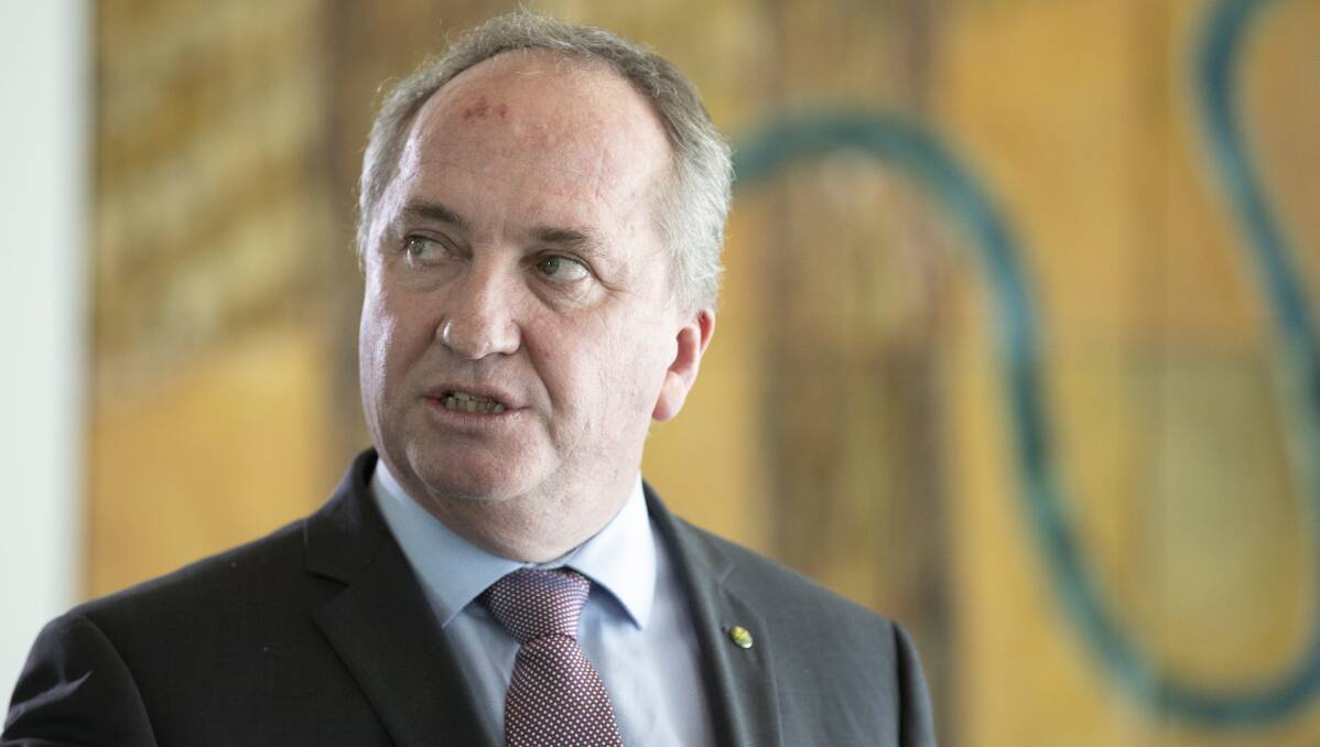 National leader Barnaby Joyce has long been against net zero aspirations. Picture: Sitthixay Ditthavong