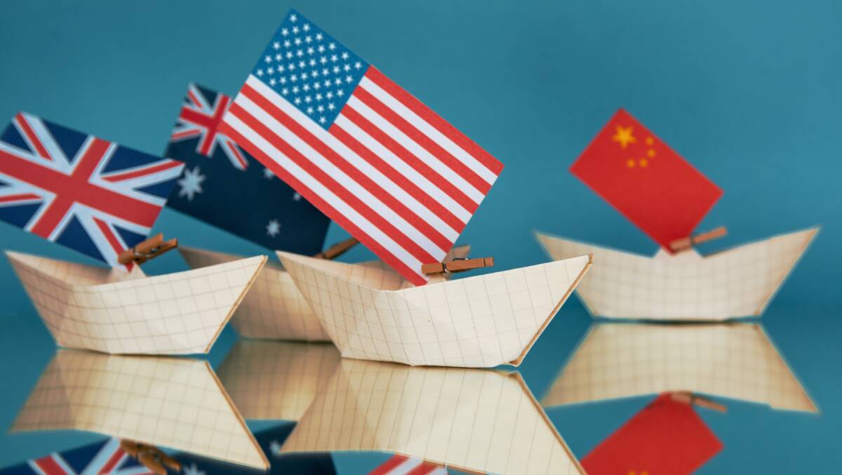 No country, not even the US, is strong enough alone to deter and compete with a power of China's size. Picture Shutterstock