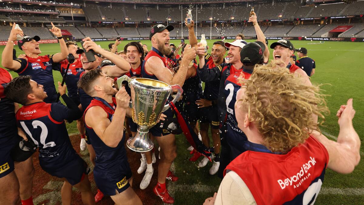How long until a betting company has the naming rights for the AFL Grand Final? Picture Getty Images