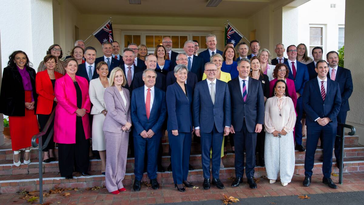 The new Albanese government has made giant steps in improving the diversity of Australia's parliament. Picture: Elesa Kurtz