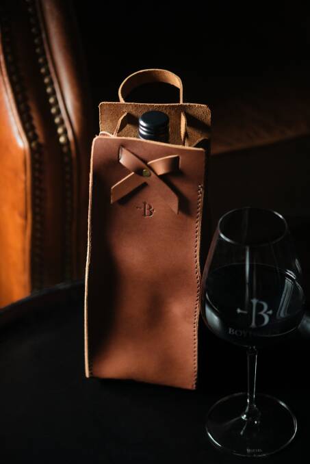 A wine bag that exudes quality and style is a fabulous gift for every wine drinker. Picture: Supplied