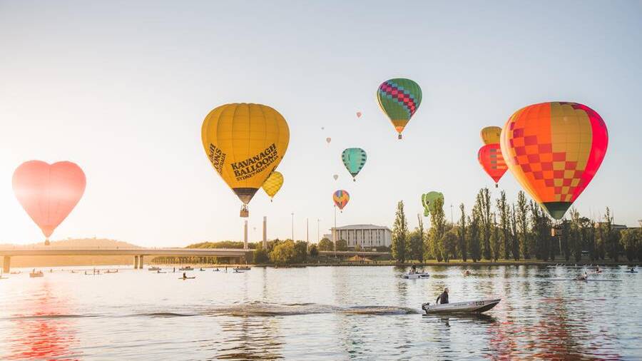 The Canberra Balloon Spectacular returns after a tumultuous year. Picture: Supplied. 