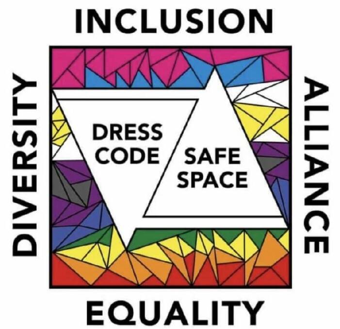 The Dresscode Project symbol. Picture: Supplied