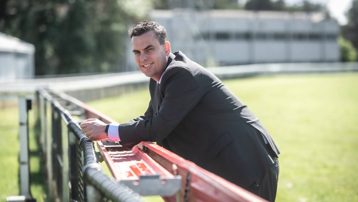 Canberra Racing Club chief Andrew Clark. Picture: Karleen Minney.