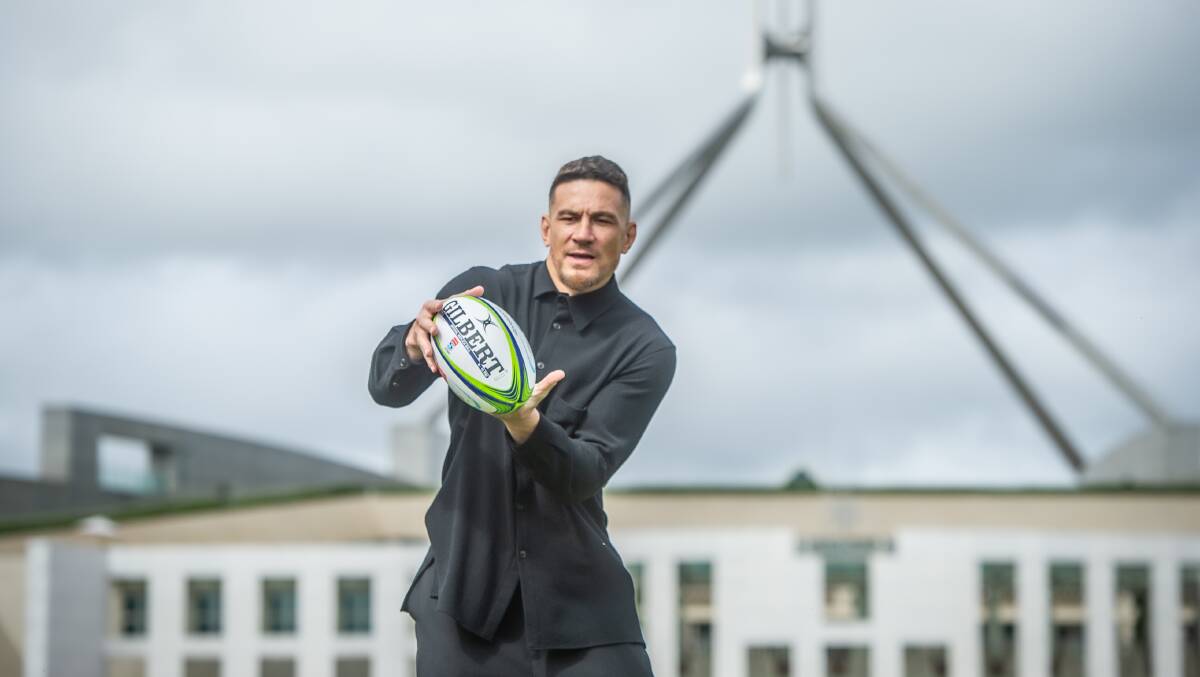 Sonny Bill Williams has thrown his support behind Amnesty International's campaign to free refugees stuck in Papua New Guinea and Nauru. Picture: Karleen Minney.