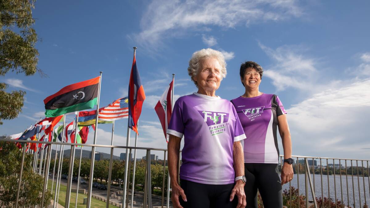 FIT members Andrea McDonald and Fran Sankey. Picture: Sitthixay Ditthavong