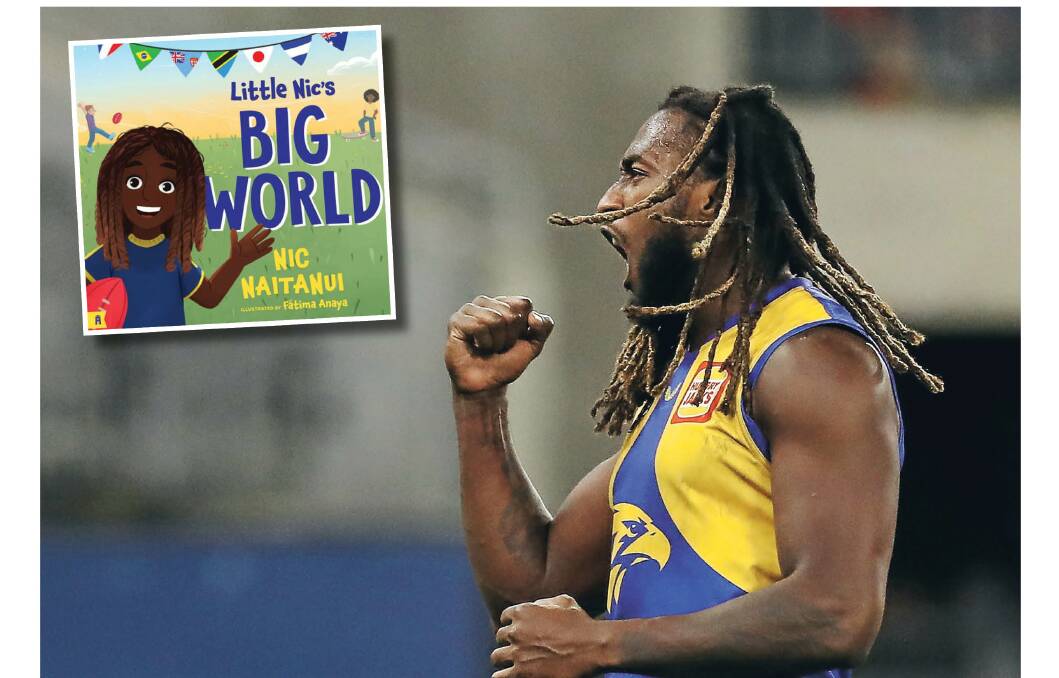 AFL star Nic Naitanui has released his second children's book. Picture: Getty