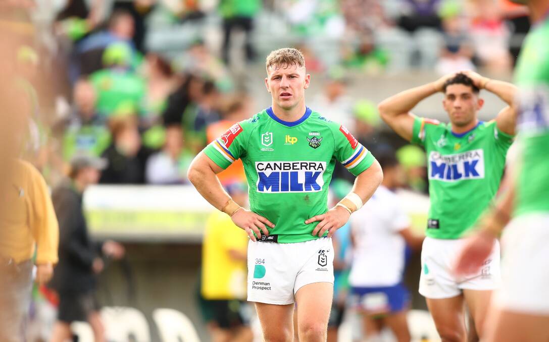 George Williams has left the Canberra Raiders with a season and a half still to run on his contract. Picture: Keegan Carroll