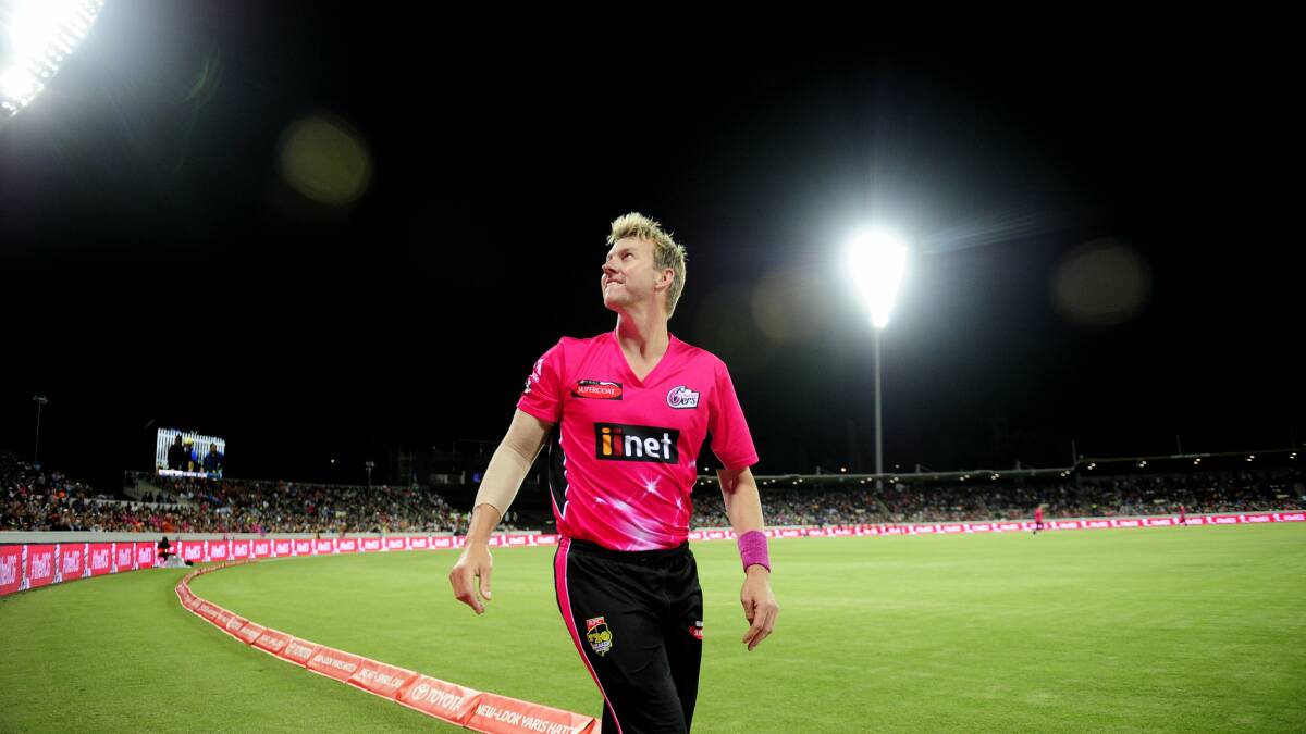 The Sydney Sixers haven't played at Manuka Oval since Brett Lee retired in 2015. Picture: Melissa Adams