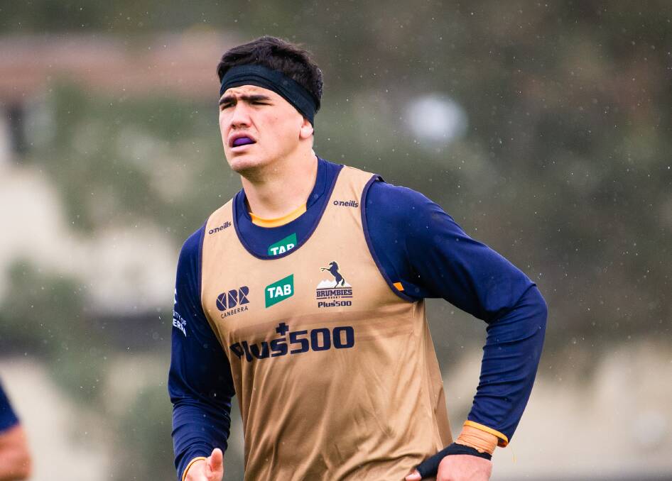 Brumbies lock Darcy Swain believes the Brumbies can bounce back from Saturday's Super Rugby AU final disappointment. Picture: Elesa Kurtz