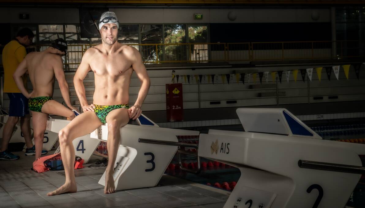 Matt Levy has relocated to the AIS to prepare for next year's Tokyo Paralympics. Picture: Karleen Minney