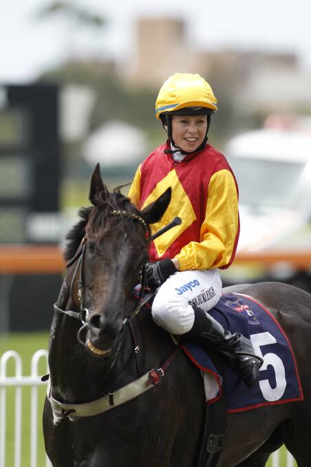 Former jockey Tash Burleigh has been training for about four years. Picture: Peter Stoop