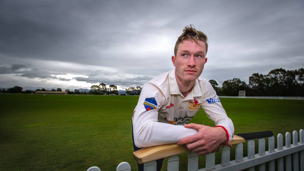 Blake Ivery and his Tuggeranong side are still yet to play a game this season due to bad weather. Picture: Elesa Kurtz.