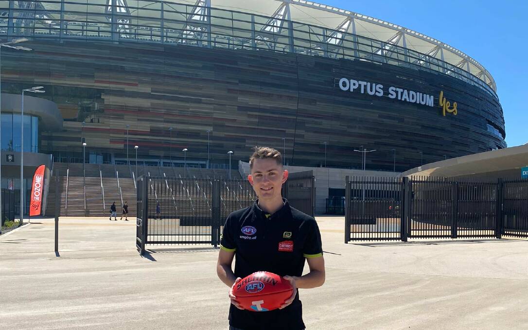 Canberra man Michael Barlow will be a boundary umpire in Saturday's AFL grand final. Picture: Supplied