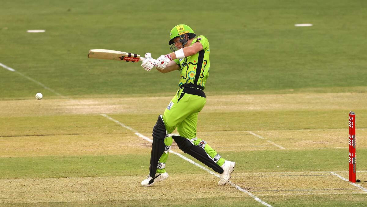 Sam Billings will be wearing green in Wednesday's Sydney derby. Picture: Getty