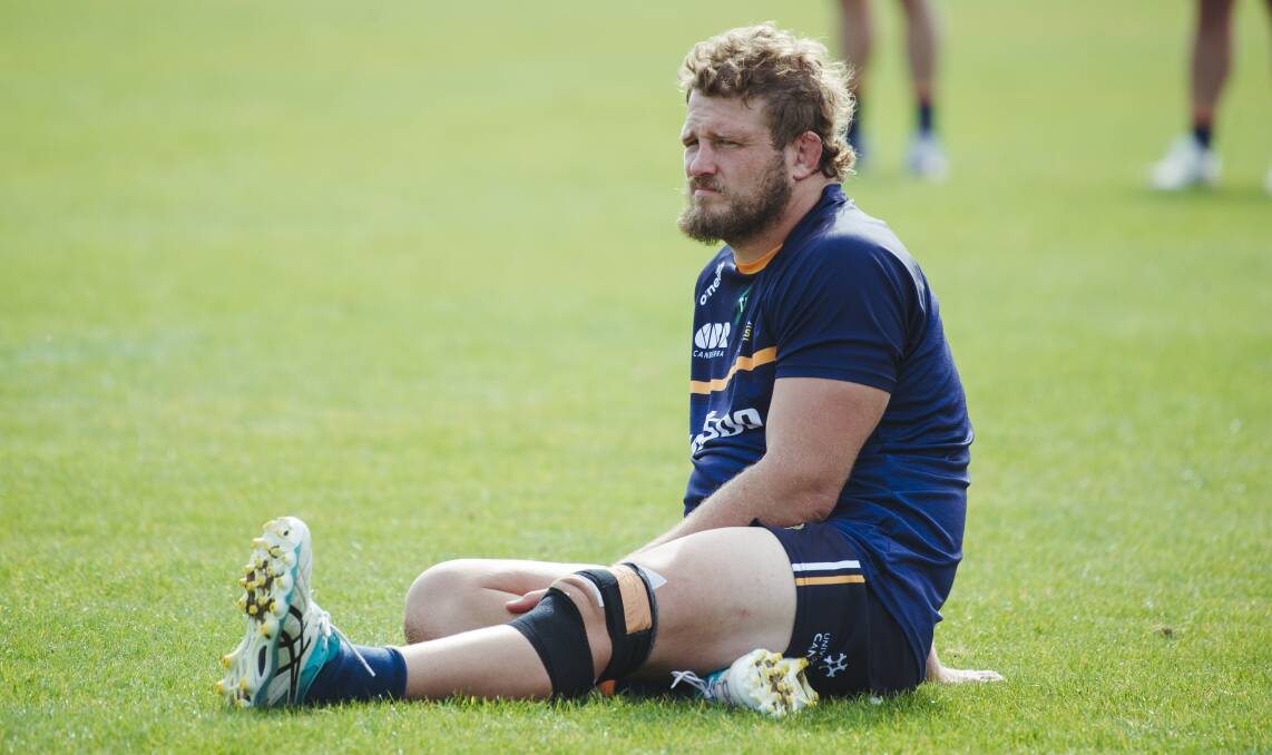 James Slipper will start in the Brumbies' front row against the Western Force on Saturday. Picture: Dion Georgopoulos