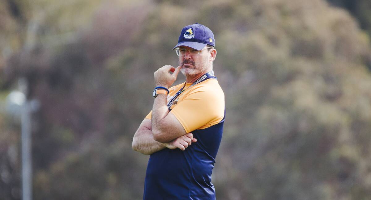 Dan McKellar will leave the Brumbies at the end of next season. Picture: Dion Georgopoulos