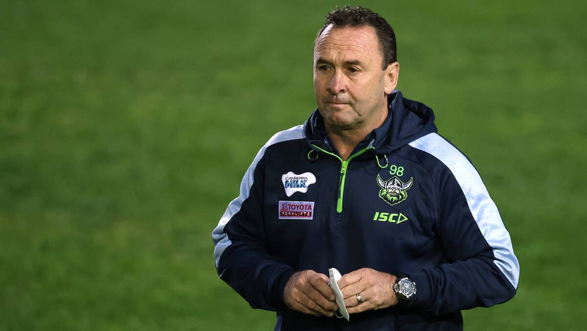 Ricky Stuart orchestrated one of his best wins in 20 years as a coach on Thursday night. Picture: Getty