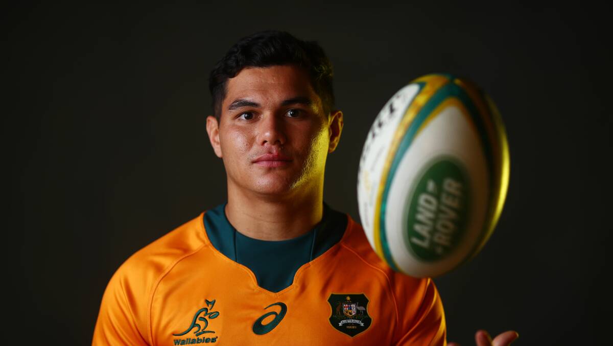 Brumbies star Noah Lolesio will make his Eden Park debut on Saturday. Picture: Getty