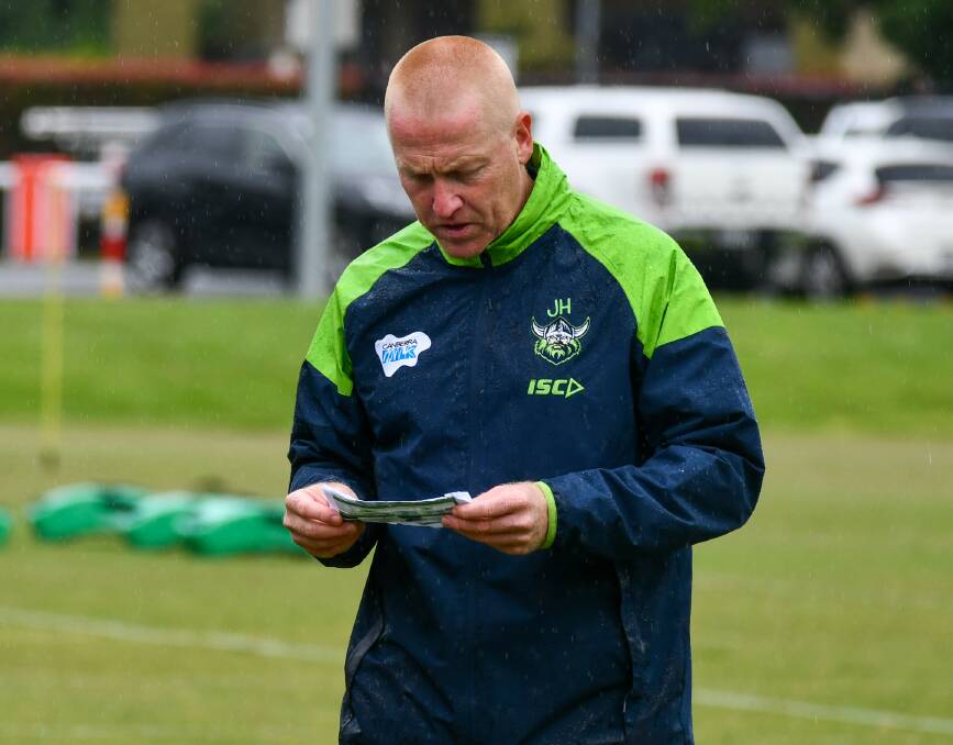 Canberra Raiders' head of performance Jeremy Hickmans. Picture: Supplied